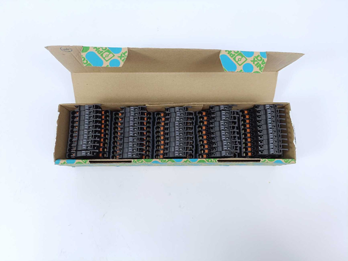 Phoenix Contact PT 4-HESILED 24 (5x20) Fuse Terminal, 50 Pcs. Batch