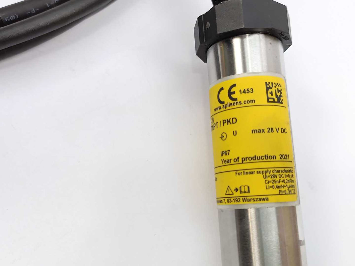 Aplisens PCE-28/1/2NPT/PKD Pressure Transmitter max 28 V DC