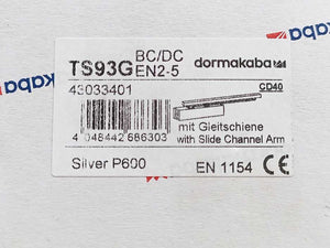 Dormakaba TS93G Door Closer System EN 2-5