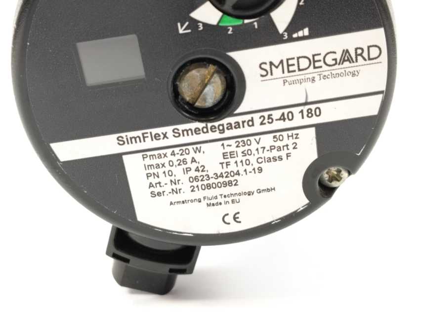Smedegaard 25-40 180 SlimFlex Circulation Pump