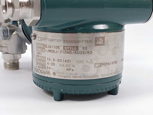 Yokogawa EJA110E DPharp Pressure transmitter S2 -JLB5G-71DND