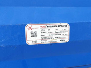 MODU SR-140 VENUS Pneumatic Acuator, W: A182 F904L Ball Valve