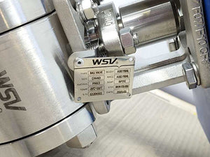 MODU SR-140 VENUS Pneumatic Acuator, W: A182 F904L Ball Valve