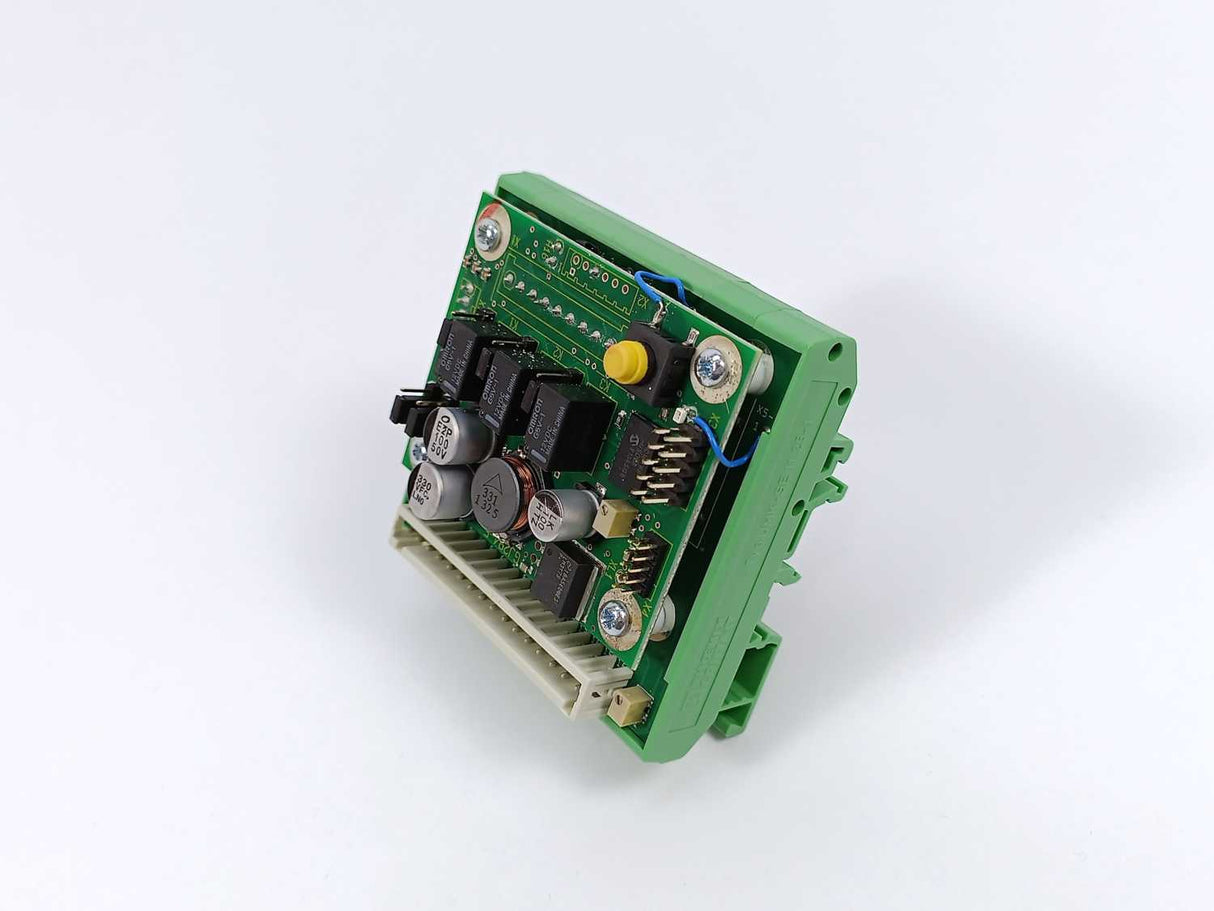 Geopal GJ304-C Circuit Board w/GJ294-E & Phoenix Contact UMK-SE 11,25-1