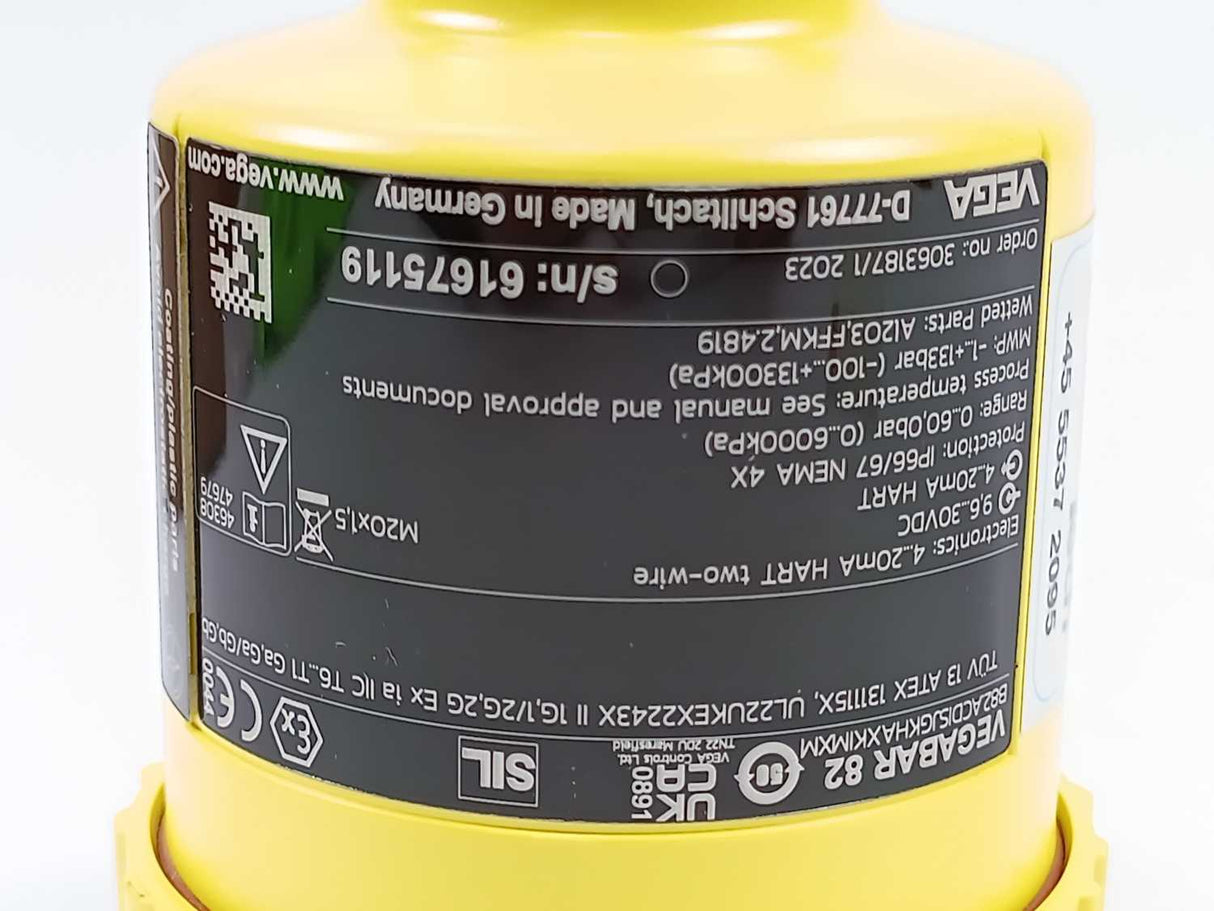 Vega B82.ACDISJGKHAXKIMXM VEGABAR 82 Pressure Transmitter