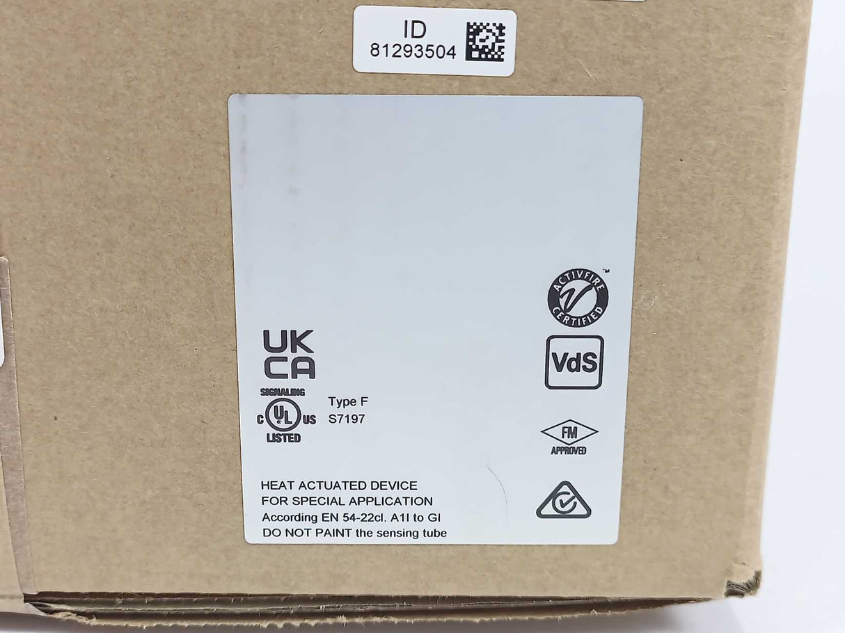 Securiton AG ADW 535-2 Line-Type Heat Detector 11-1000000-02-01