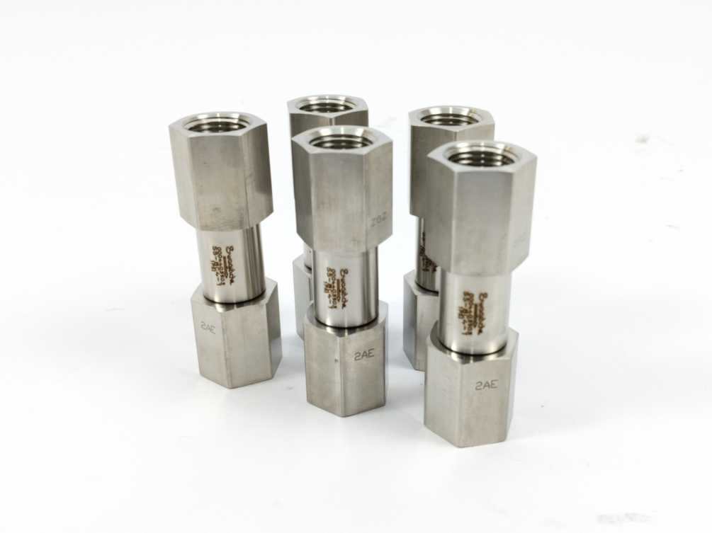 Swagelok SS-8C4-1 Stainless Steel Poppet Check Valve 5 Pcs.