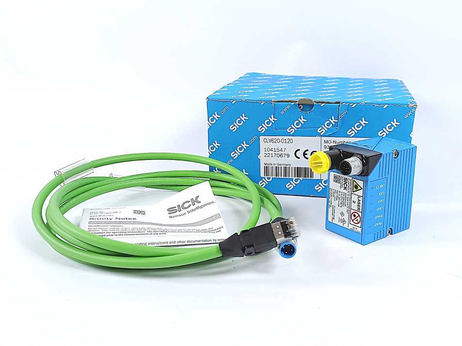 SICK 1041547 CLV620-0120 Fixed Mount Barcode Scanner