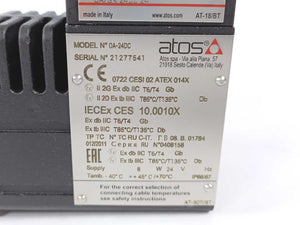 Atos OA-24DC Solenoid Coil, DHA-0631/2/GK 24DC 26