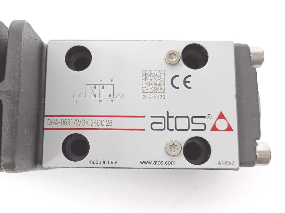 Atos OA-24DC Solenoid Coil, DHA-0631/2/GK 24DC 26