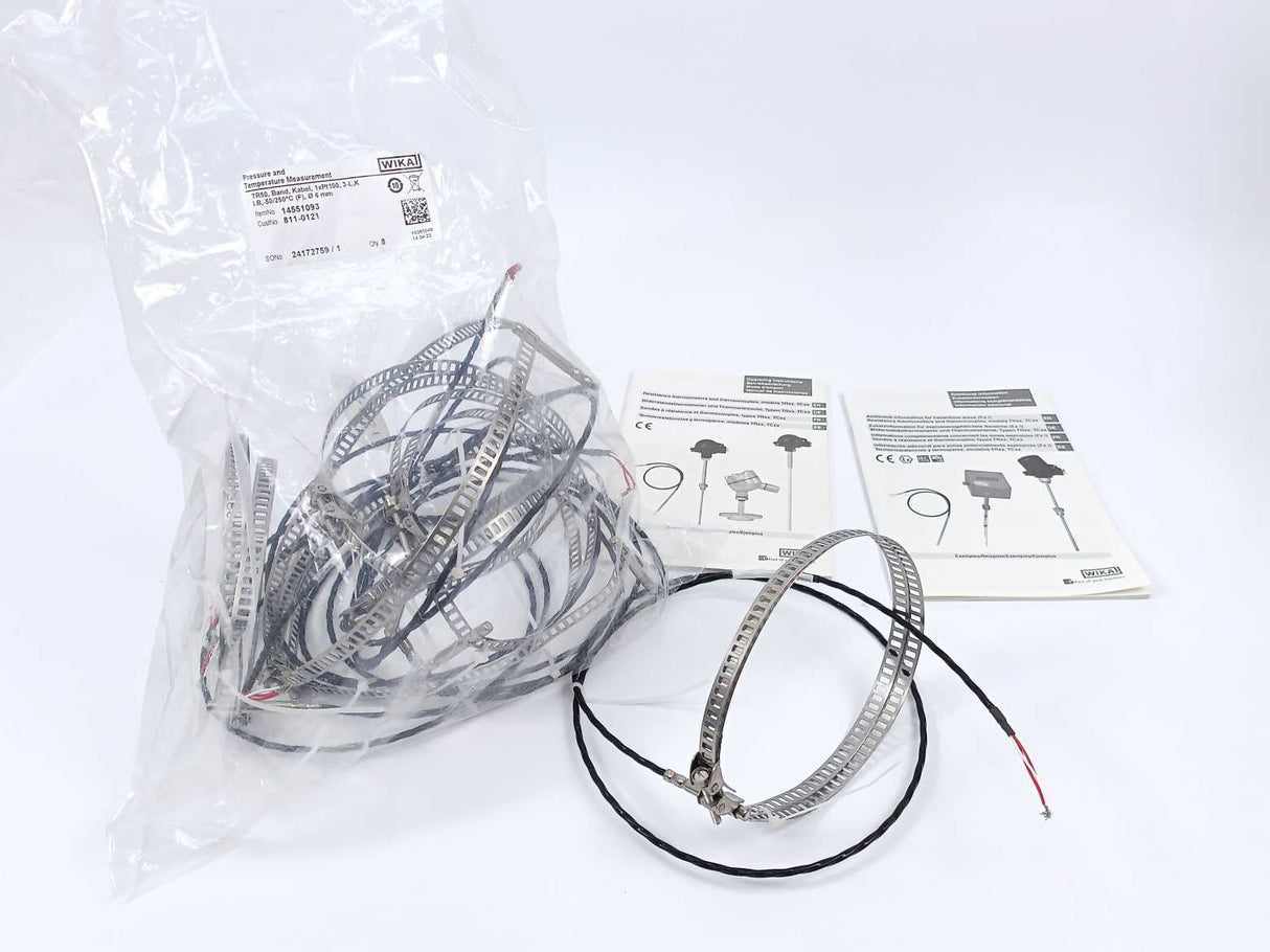 WIKA TR50-ZZZZ Pt100 temp sensor 8pcs.