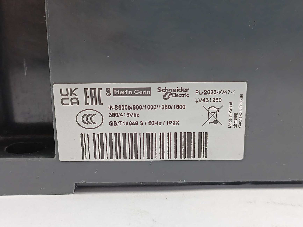 Schneider Electric 31332 INS1000 3P, Switch Disconnector