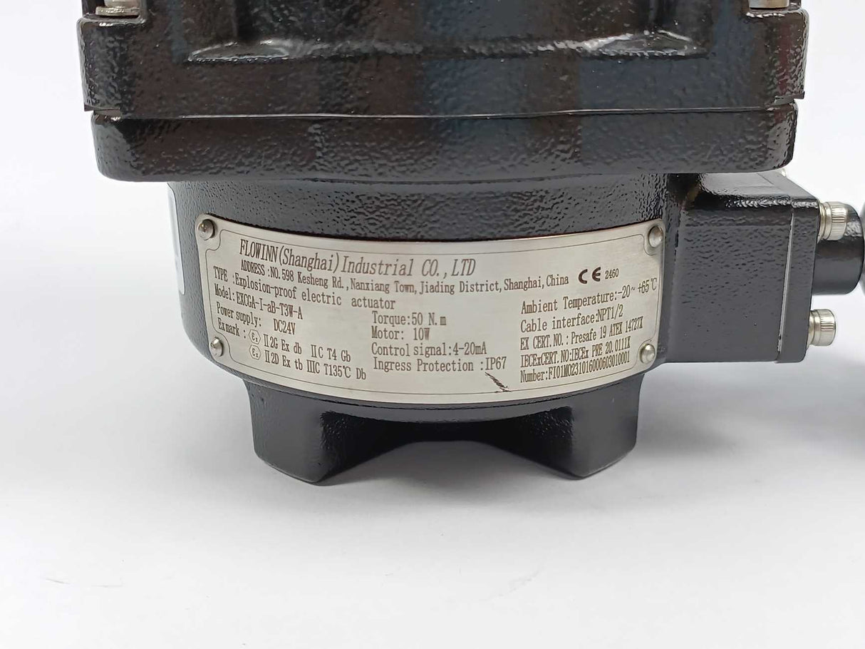 Flowinn Industrial EXCGA-I-aB-T3W-A Explosion-proof Electric Actuator