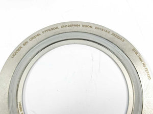 LEADER SRI CR316L PTFE/904L DN125PN64 IR904L Spiral Wound Gasket 6 Stks.