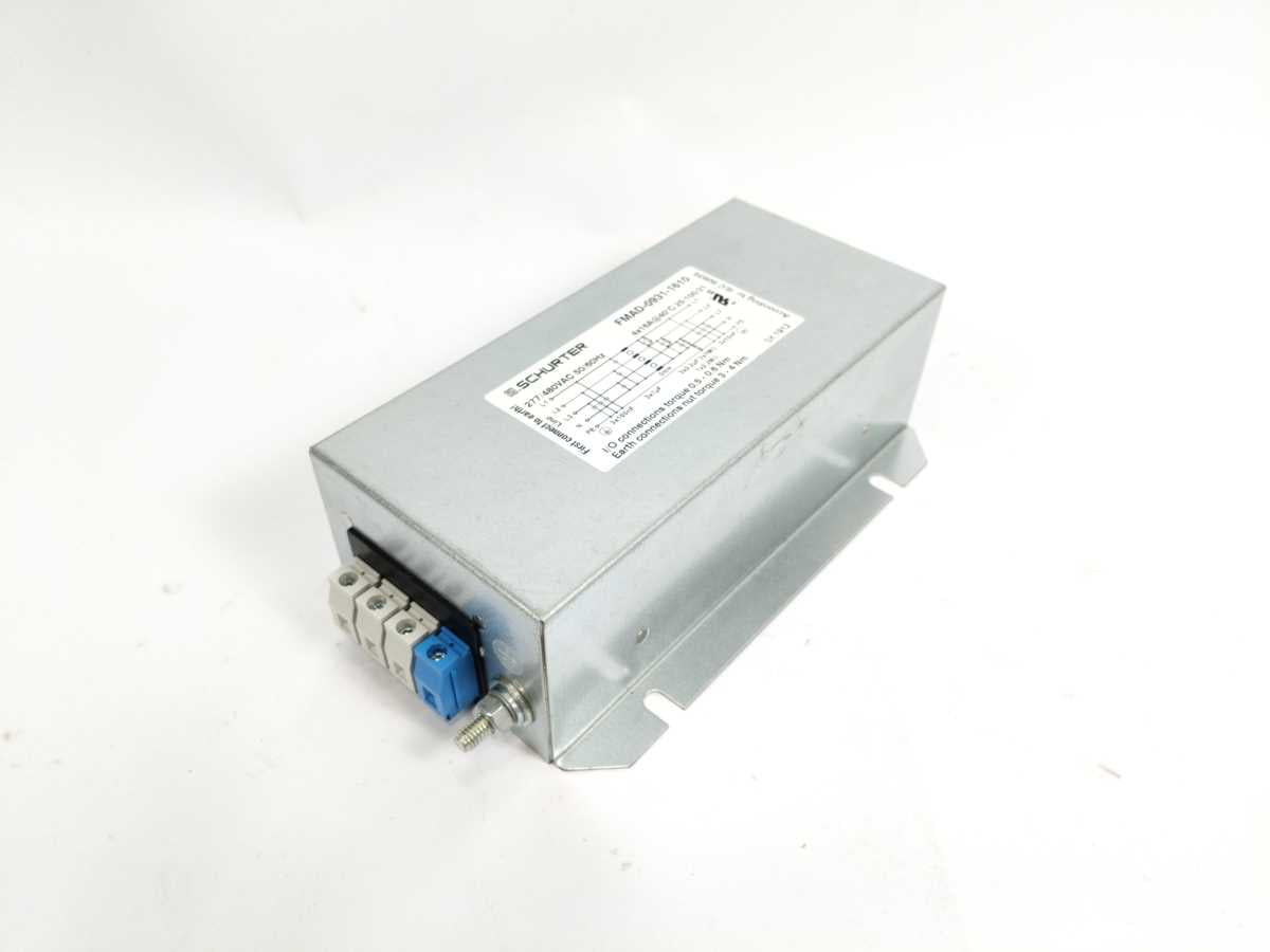 Schurter FMAD-0931-1610 Line Filter 277V/480VAC