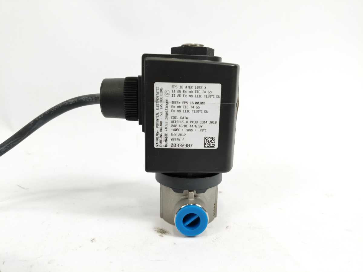 Burkert 20017005 6027 GAS0-60bar Water 0-50bar