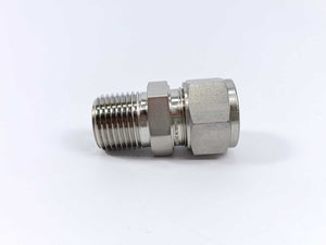 Swagelok SS-16M0-1-8 Stainless Steel Male NPT Connector. Batch of 11 pcs.