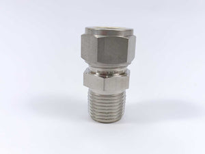 Swagelok SS-16M0-1-8 Stainless Steel Male NPT Connector. Batch of 11 pcs.