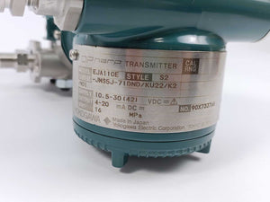 Yokogawa EJA110E DPharp Pressure Transmitter S2 -JMS5J-71DND/KU22/K2