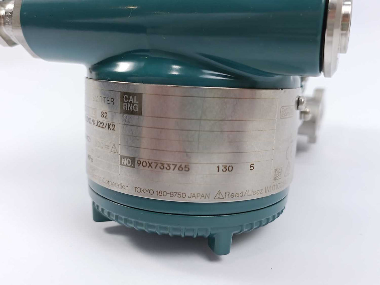 Yokogawa EJA110E DPharp Pressure Transmitter S2 -JMS5J-71DND/KU22/K2