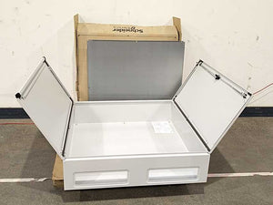 Schneider Electric NSYS3D121230DP Metal Enclosure w/ 2 doors + mounting plate