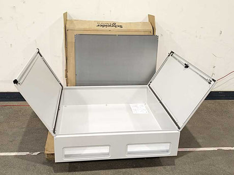 Schneider Electric NSYS3D121230DP Metal Enclosure w/ 2 doors + mounting plate