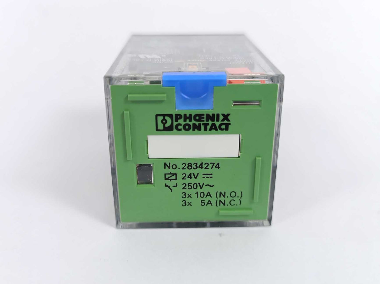 Phoenix Contact 2834274 Single Relay Batch 7 Pcs.