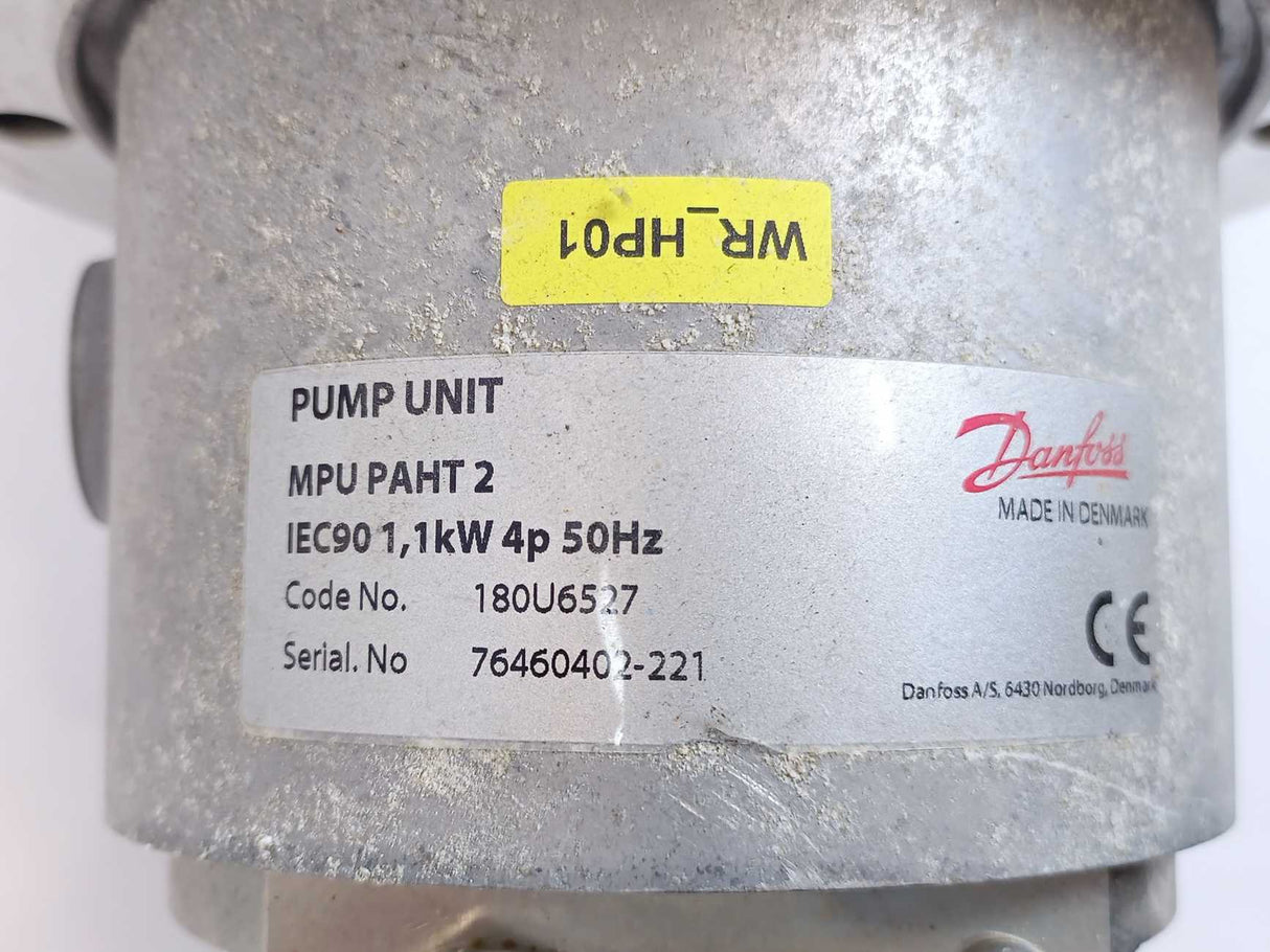 Danfoss PAHT 2  1,1kW 180B0031 180U6527