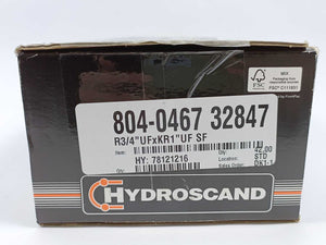 Hydroscand 78121216 R3/4"UFxKR1"UF SF Adaptor For Hydraulic Systems