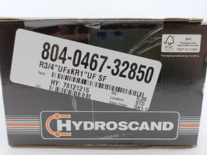Hydroscand 78121216 R3/4"UFxKR1"UF SF Adaptor For Hydraulic Systems