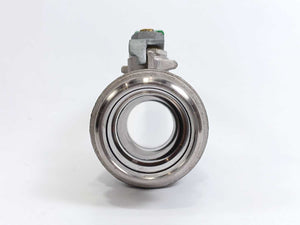 Fratelli Pettinaroli P100-042 Ball Valve 42mm - Green Lever, Press X