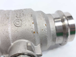 Fratelli Pettinaroli P100-042 Ball Valve 42mm - Green Lever, Press X
