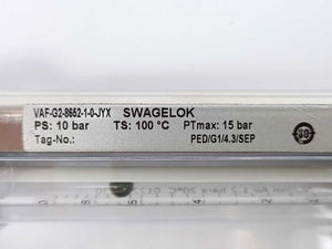 Swagelok VAF-G2-8652-1-0-JYX Variable Area Flowmeter