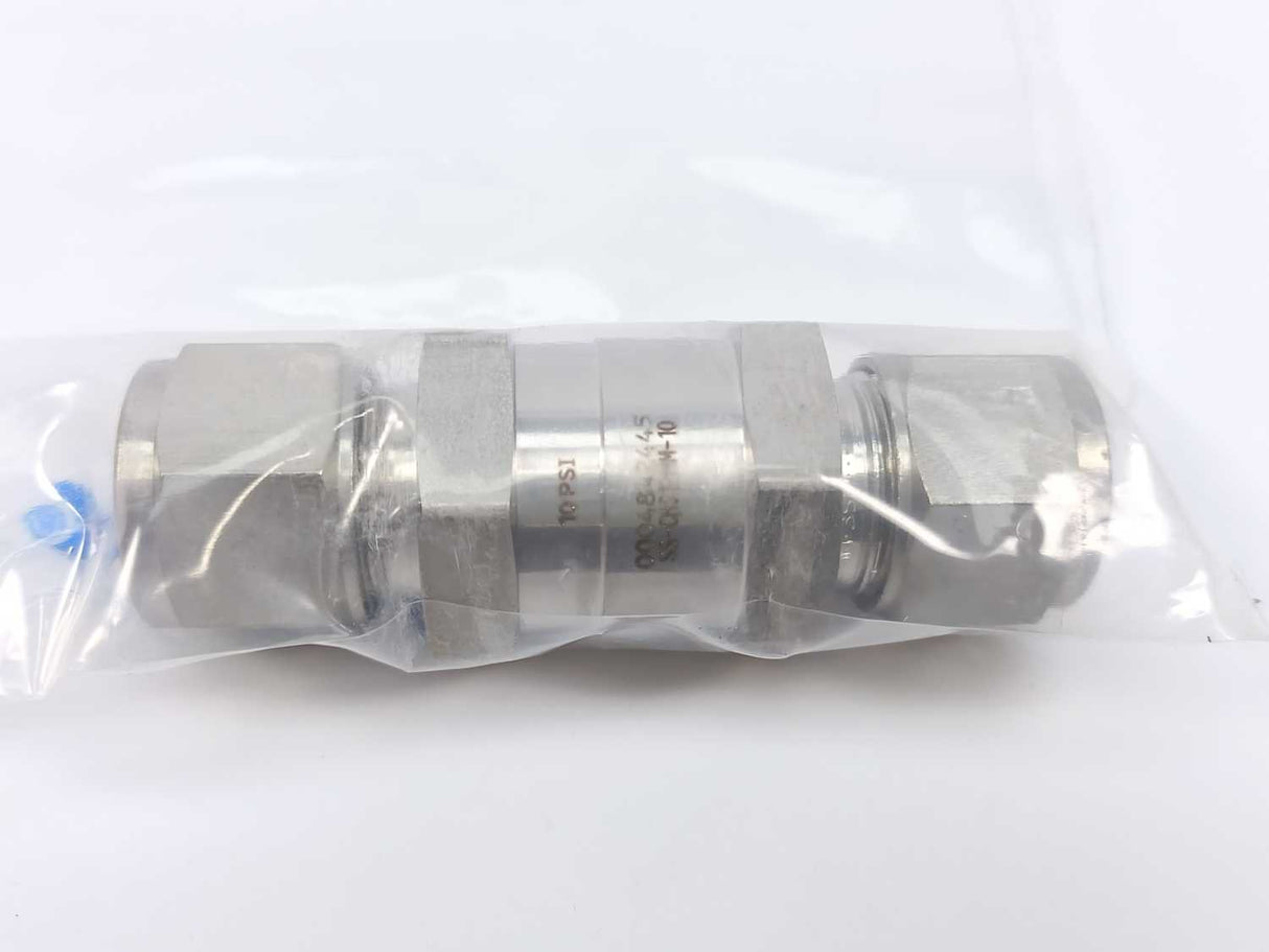 Swagelok SS-CHS12MM-10 Poppet Check Valve