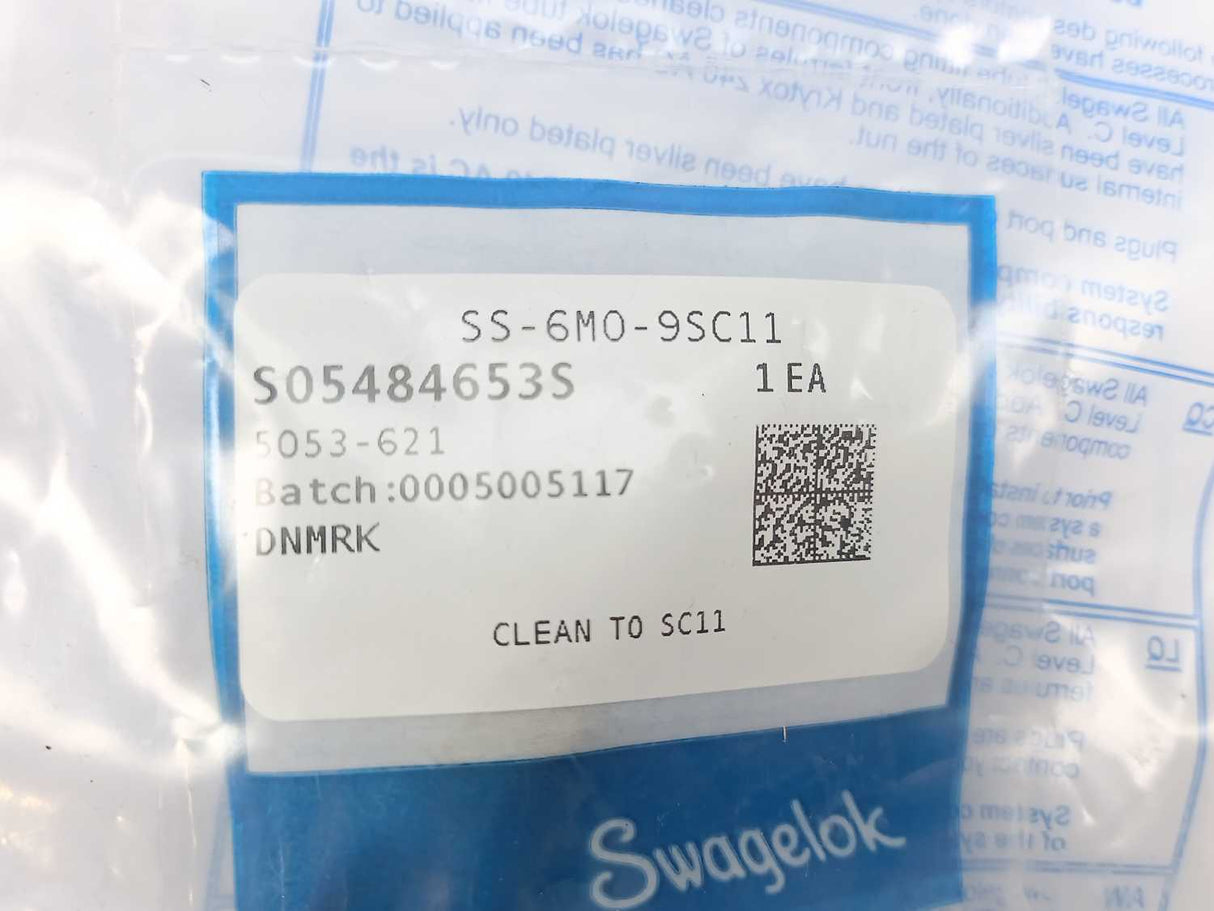 Swagelok SS-6M0-9SC11 90-degree Union Elbow SS-6MO-9SC11