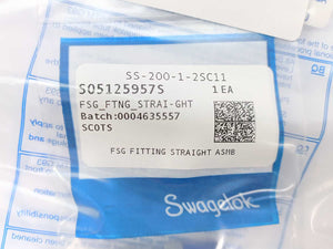 Swagelok SS-200-1-2SC11 1/8-inch Tube Fitting Male NPT