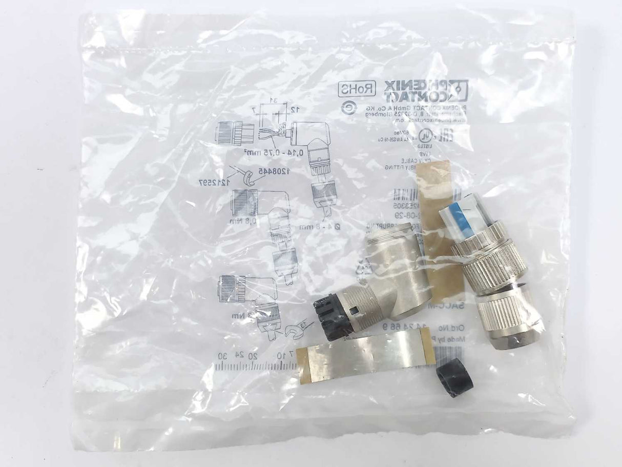 Phoenix Contact 1424669 SACC-M12FR-4PL SH 4-position Circular Connector