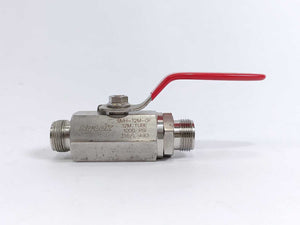 Hy-Lok BVH-12M-OF 2-Way Ball Valve, 316/L, 1000 PSI