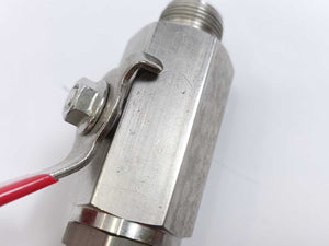 Hy-Lok BVH-12M-OF 2-Way Ball Valve, 316/L, 1000 PSI