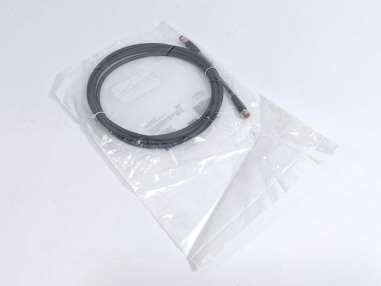 Beckhoff ZK2020-3132-0025 Power Cable 2.50 m, M8 4pos female to M8 4pos Male