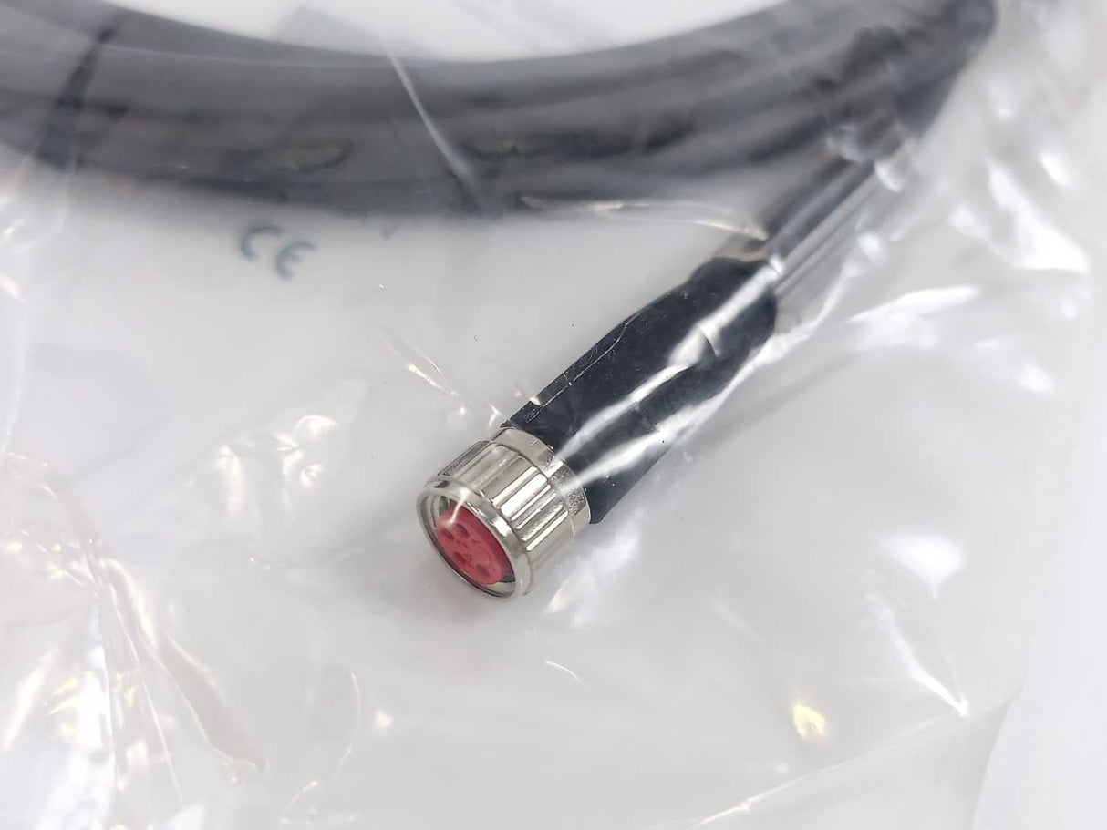 Beckhoff ZK2020-3132-0025 Power Cable 2.50 m, M8 4pos female to M8 4pos Male
