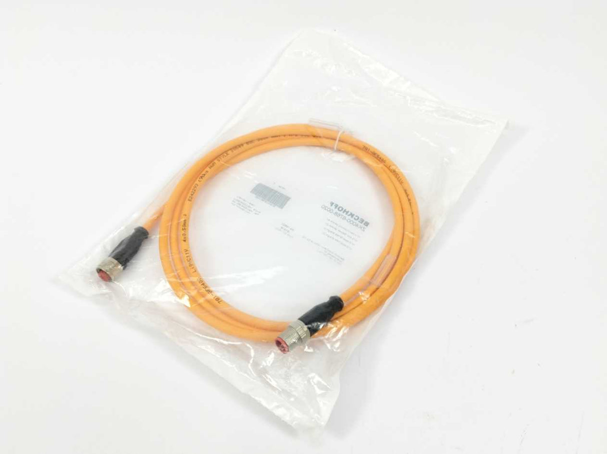 Beckhoff ZK4000-6768-0020 Motor Connection Cable 2.00 m