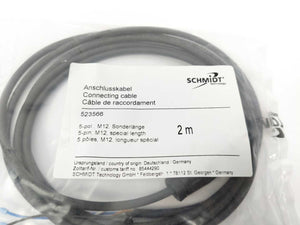 Schmidt Technology 523566 Connection Cable 2.00 m, 5-pin, M12