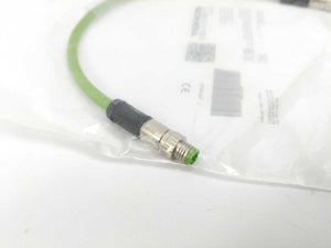 Beckhoff ZK1090-3131-0003 EtherCAT Cable 0.30 m, M8 male to M8 male straight