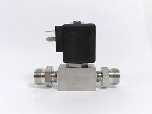 JAKSA 324559 D22N DN1.2 NPT1/4 Solenoid Valve w/ hy-lok 316/L 7JD