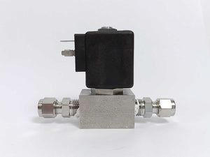 JAKSA 324559 D22N DN1.2 NPT1/4 Solenoid Valve w/ hy-lok 316/L 68F