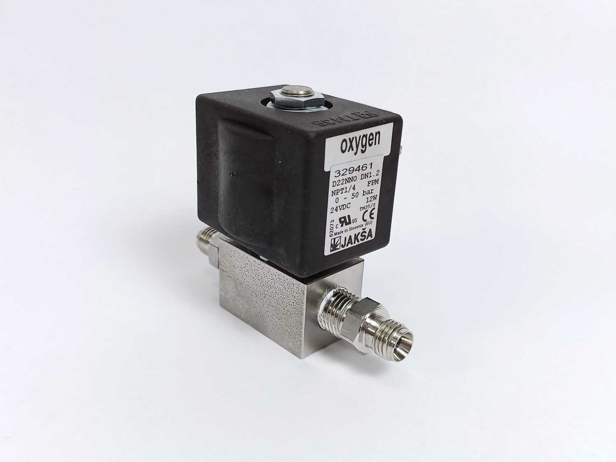 JAKSA 329461 D22NNO DN1.2 NPT1/4 Solenoid Valve w/ hy-lok 316/L 68F