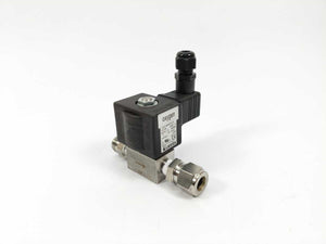 JAKSA 324853 NPT1/4 Solenoid Valve 0-40 Bar w/ Hy-Lok 316/L 9VB