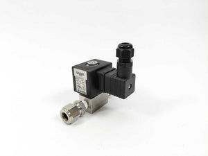 JAKSA 324853 NPT1/4 Solenoid Valve 0-40 Bar w/ Hy-Lok 316/L 9VB
