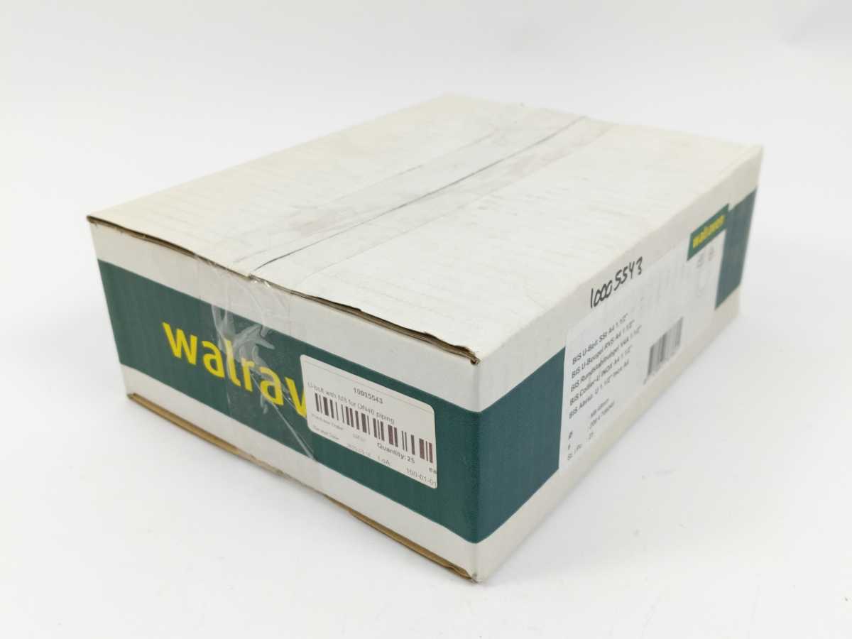 Walraven 201107 U-bolts stainless steel, 48.2 mm, Batch of 25 pcs.